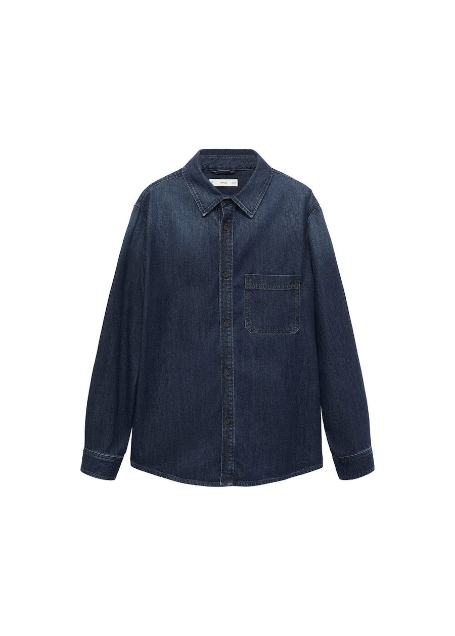 Рубашка на пуговицах классического кроя MANGO MAN Bartow, темно-синий
Рубашка на пуговицах классического кроя MANGO MAN Bartow, темно-синий