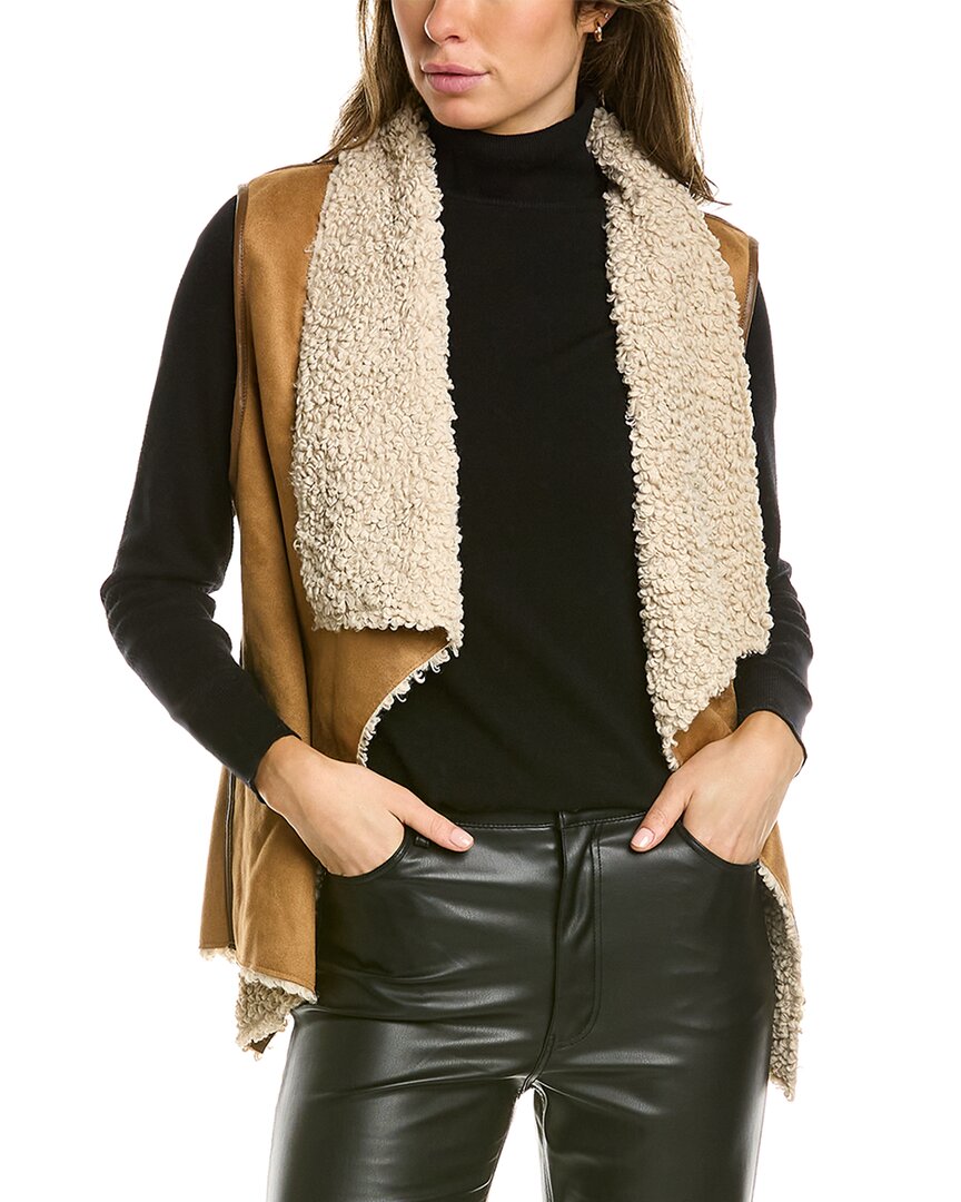 Жилет La Fiorentina с драпировкой спереди, коричневый
Жилет La Fiorentina с драпировкой спереди, коричневый