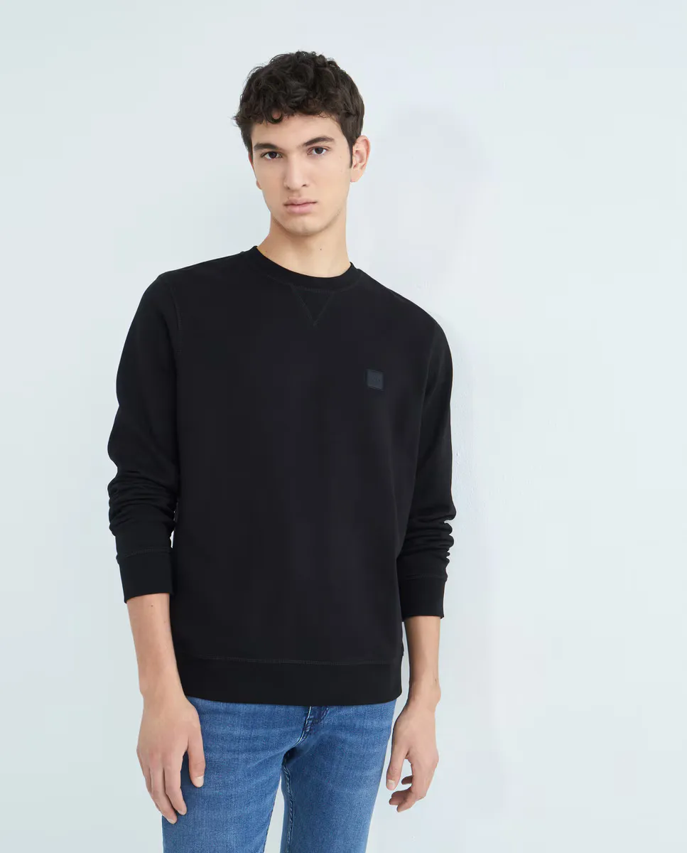 Мужская толстовка с круглым вырезом Boss Orange, черный
Мужская толстовка с круглым вырезом Boss Orange, черный