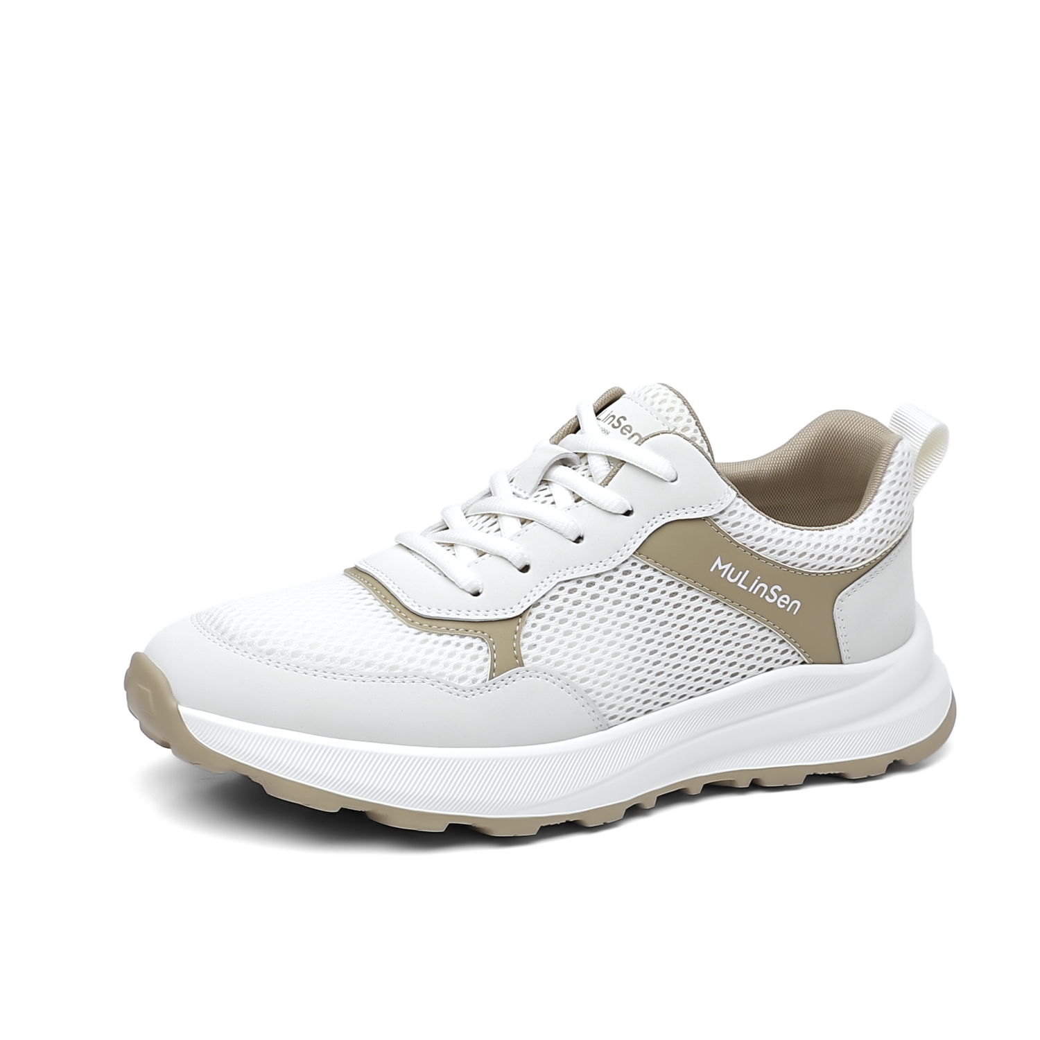 Mulinsen Мужские белые кеды низкие, цвет White
Mulinsen Мужские белые кеды низкие, цвет White