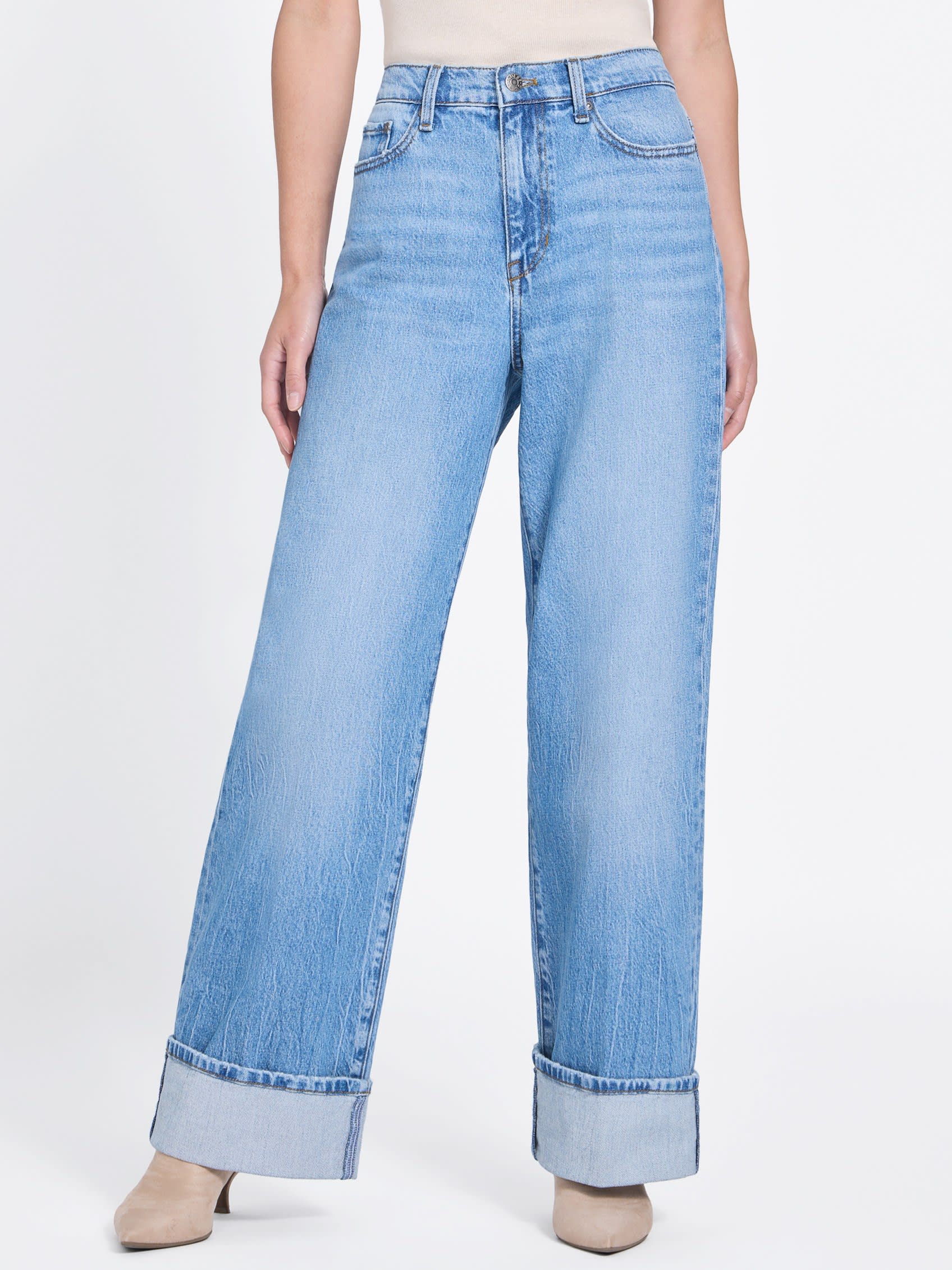 Джинсы Kienen 90-х с высокой талией и широкими манжетами Guess Factory, Medium Wash
Джинсы Kienen 90-х с высокой талией и широкими манжетами Guess Factory, Medium Wash