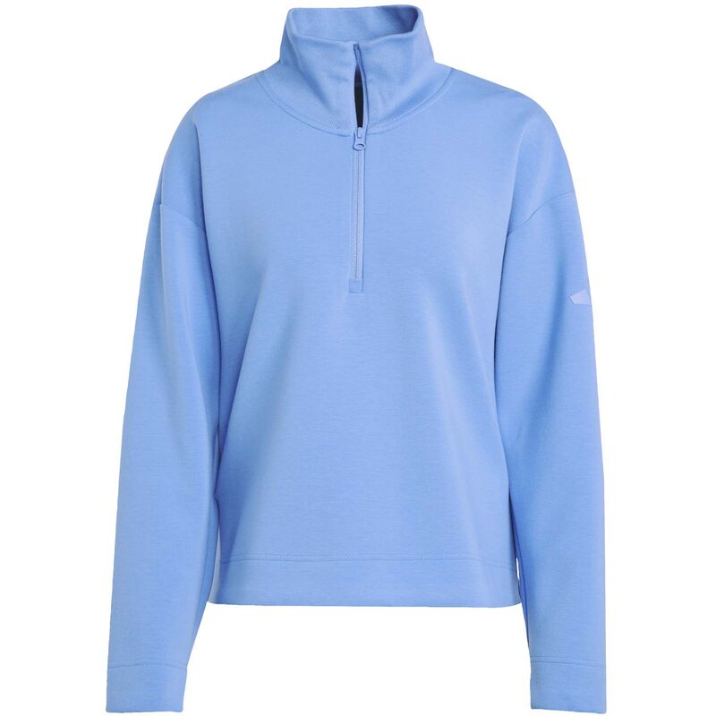 Толстовка мягкая люксовая с застежкой-молнией на четверть Adidas, цвет blufus
Толстовка мягкая люксовая с застежкой-молнией на четверть Adidas, цвет blufus