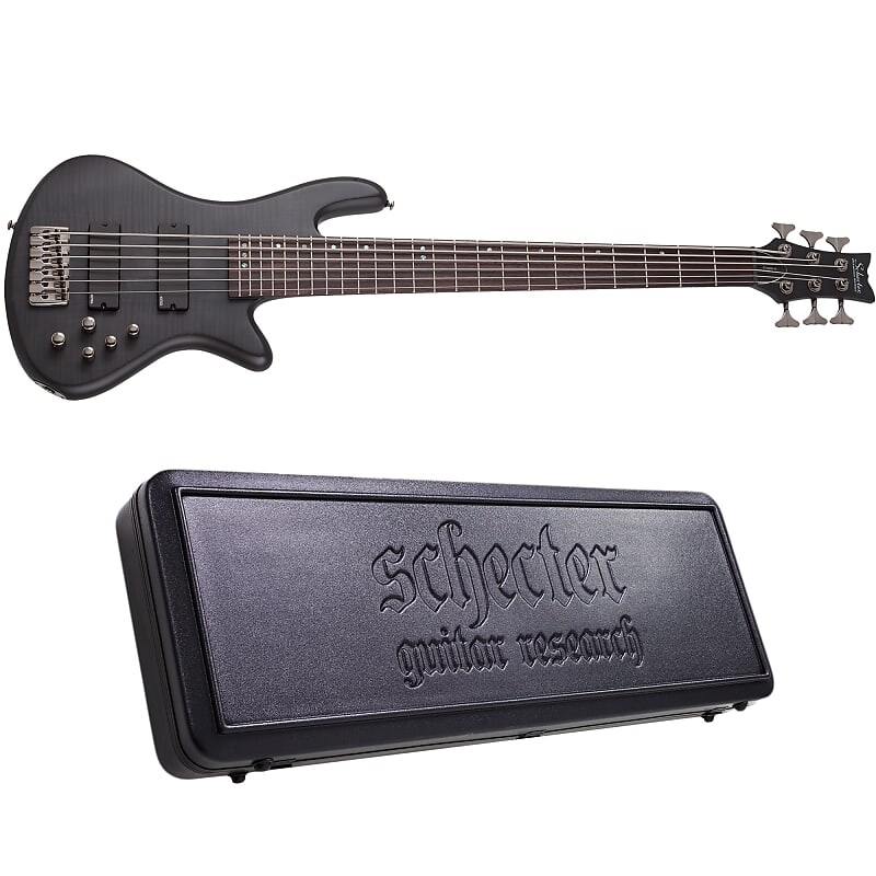 Басс гитара Schecter Stiletto Studio-6 See-Thru Black Satin 6-String Electric Bass Guitar + Hard Case Studio 6
Басс гитара Schecter Stiletto Studio-6 See-Thru Black Satin 6-String Electric Bass Guitar + Hard Case Studio 6
