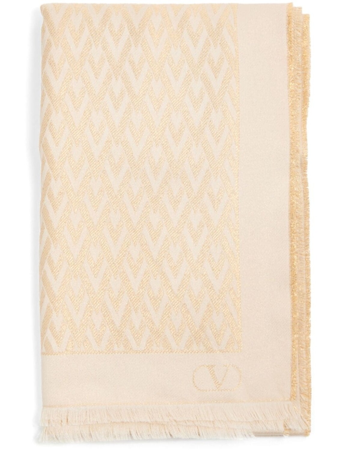 Шарф Toute la V Valentino Garavani, нейтральный цвет
Шарф Toute la V Valentino Garavani, нейтральный цвет