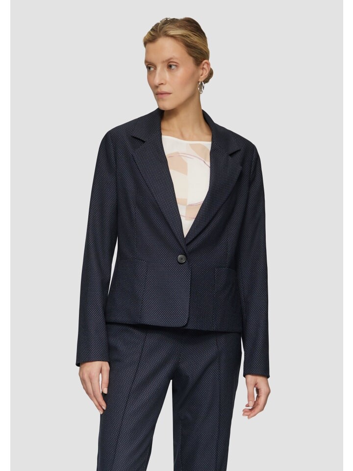 Блейзер s.Oliver BLACK LABEL Indoor-Blazer langarm, синий
Блейзер s.Oliver BLACK LABEL Indoor-Blazer langarm, синий
