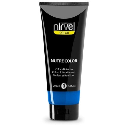 Nutre Color Fluor Small Blue 200мл Профессиональная маска - Временное окрашивание - Питание и яркость, Nirvel
Nutre Color Fluor Small Blue 200мл Профессиональная маска - Временное окрашивание - Питание и яркость, Nirvel