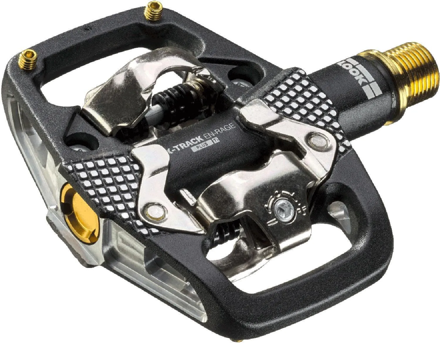 Педали X-Track En-Rage Plus титановые Look, Black 
Педали X-Track En-Rage Plus титановые Look, Black