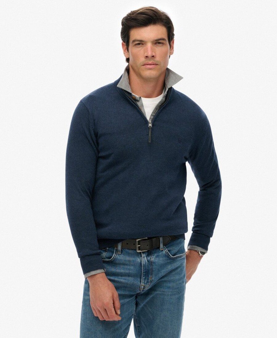 Свитер Superdry Essentials, темно-синий
Свитер Superdry Essentials, темно-синий