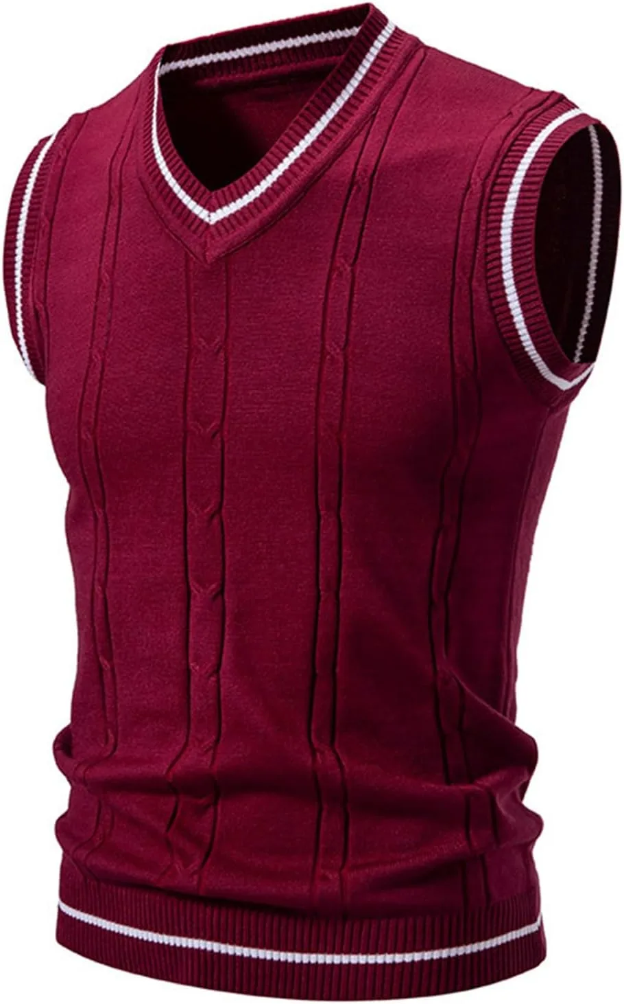 Мужской пуловер без рукавов Ribbed Knit Lightweight Slim Fit, M-3XL RTRDE
Мужской пуловер без рукавов Ribbed Knit Lightweight Slim Fit, M-3XL RTRDE