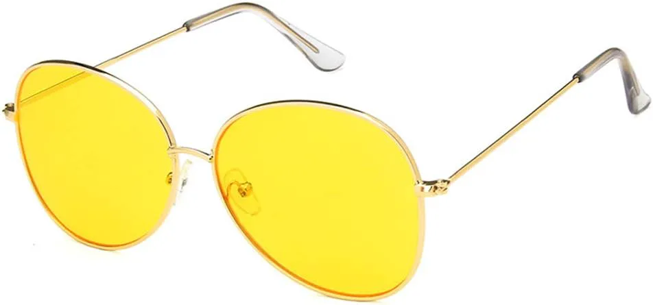 Солнцезащитные очки Shiratori унисекс в стиле ретро, золотисто-серые, для отдыха, овальные, неполяризованные, с защитой от УФ-излучения UV400, Gold Yellow
Солнцезащитные очки Shiratori унисекс в стиле ретро, золотисто-серые, для отдыха, овальные, неполяризованные, с защитой от УФ-излучения UV400, Gold Yellow