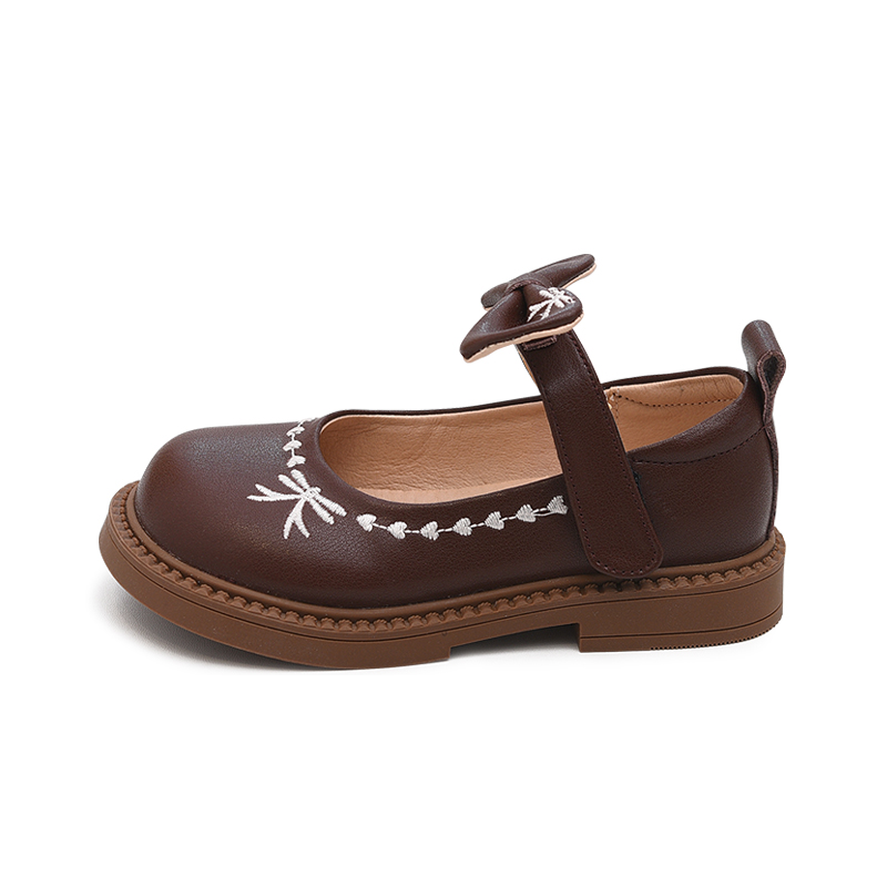 Нескользящие, легкие, амортизирующие, низкие кожаные туфли для детей Budding, коричневый
Нескользящие, легкие, амортизирующие, низкие кожаные туфли для детей Budding, коричневый