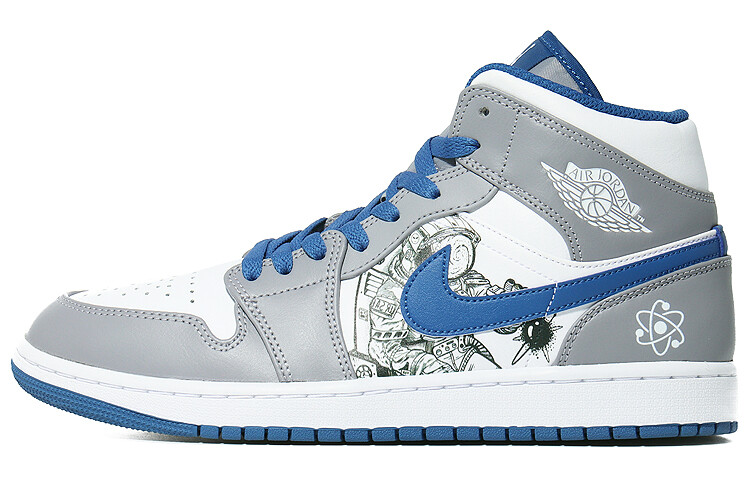 Кроссовки Air Jordan 1 Vintage Basketball Shoes Men Mid-top Grey/Blue/White, синий
Кроссовки Air Jordan 1 Vintage Basketball Shoes Men Mid-top Grey/Blue/White, синий