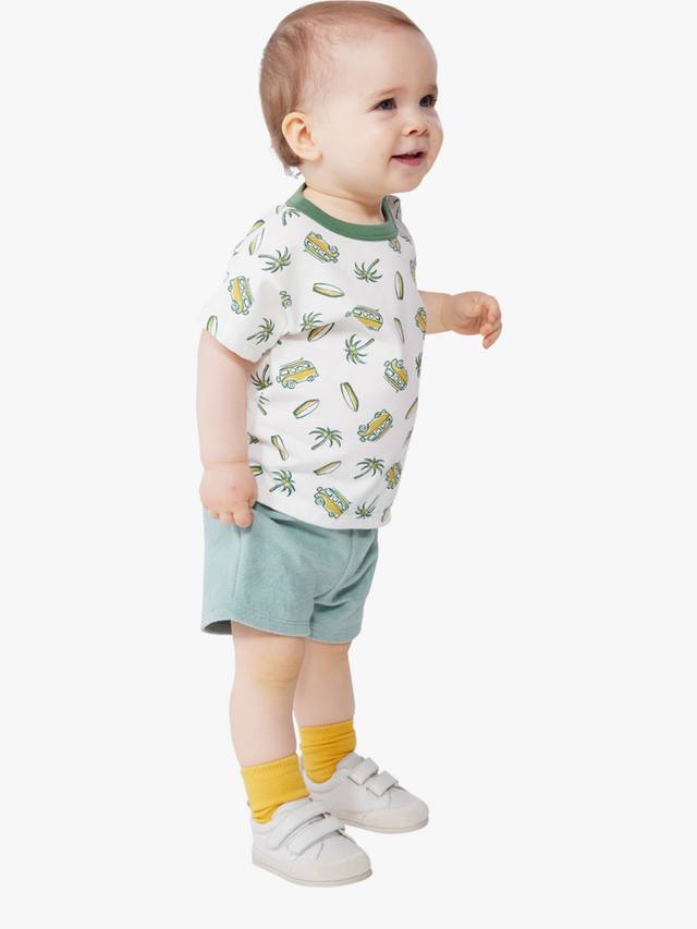 Детская футболка с праздничным принтом из хлопка Petit Bateau, Marshmallow/Orge
Детская футболка с праздничным принтом из хлопка Petit Bateau, Marshmallow/Orge