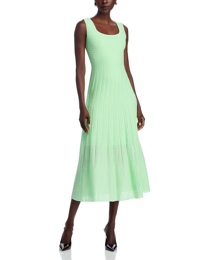 Платье миди с квадратным вырезом Misook, зеленый
Платье миди с квадратным вырезом Misook, зеленый