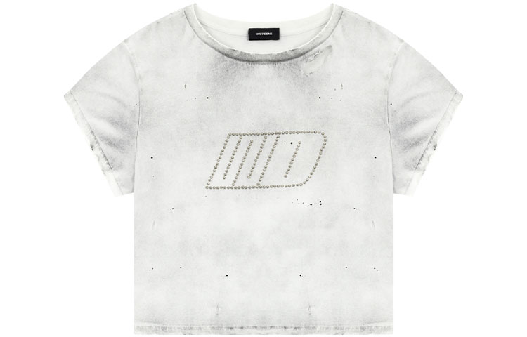 Футболка с рукавом дроп-шилдер женская WE11DONE, белая
Футболка с рукавом дроп-шилдер женская WE11DONE, белая