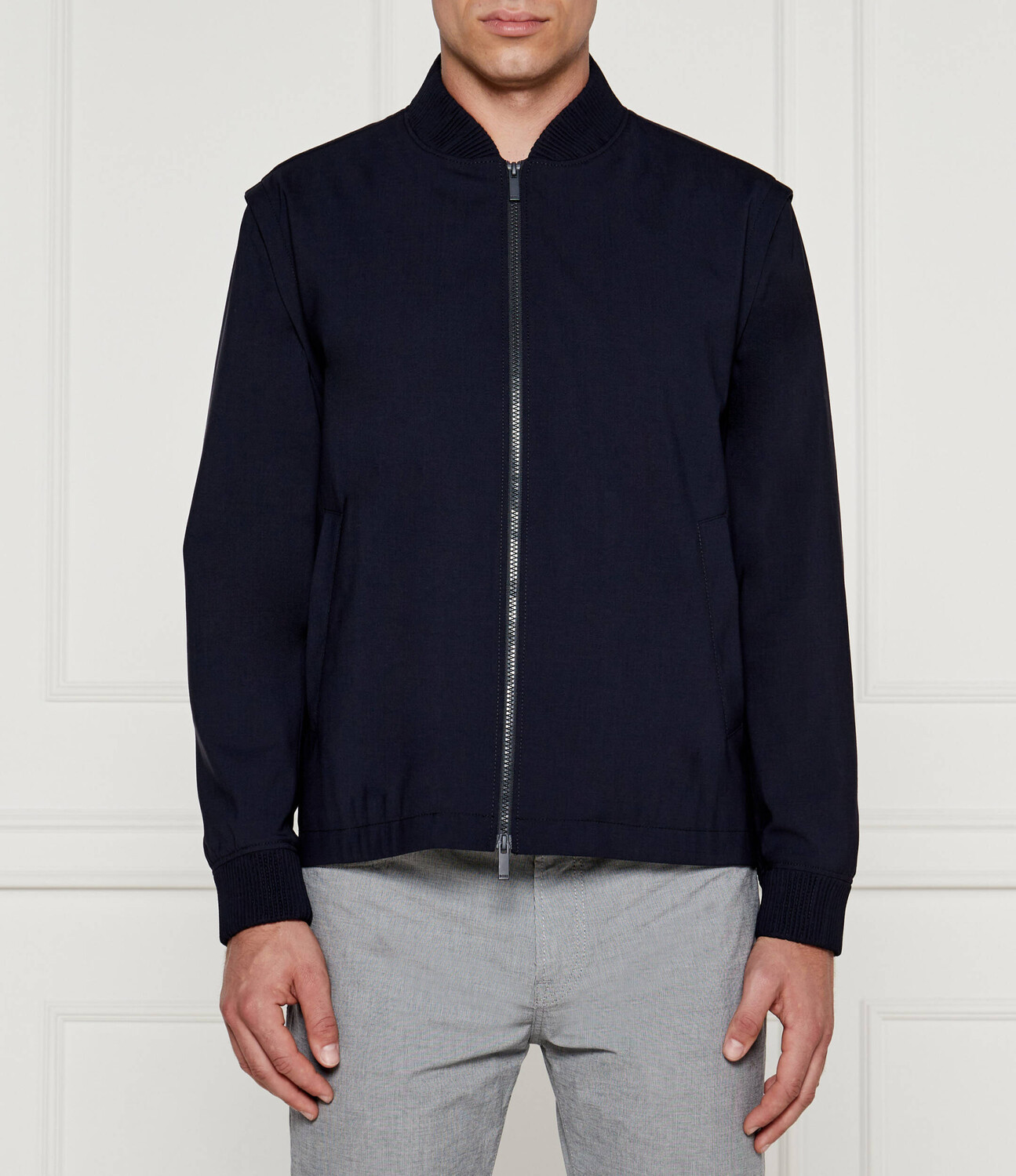 Шерстяная куртка BOSS BLACK 2 in 1 Regular Fit, темно-синий
Шерстяная куртка BOSS BLACK 2 in 1 Regular Fit, темно-синий