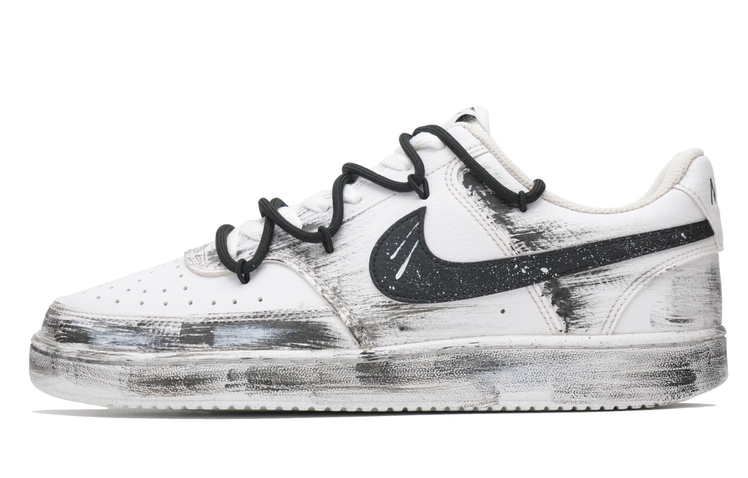 Nike Court Vision Wrong Path легкие и дышащие низкие кроссовки для скейтбординга Unisex черно-белые
Nike Court Vision Wrong Path легкие и дышащие низкие кроссовки для скейтбординга Unisex черно-белые