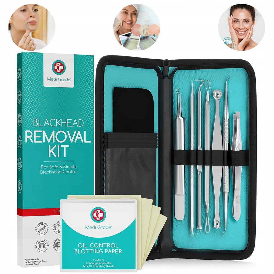 Набор для удаления черных точек из нержавеющей стали PRO для очищения лица 13 шт. Arete
Набор для удаления черных точек из нержавеющей стали PRO для очищения лица 13 шт. Arete