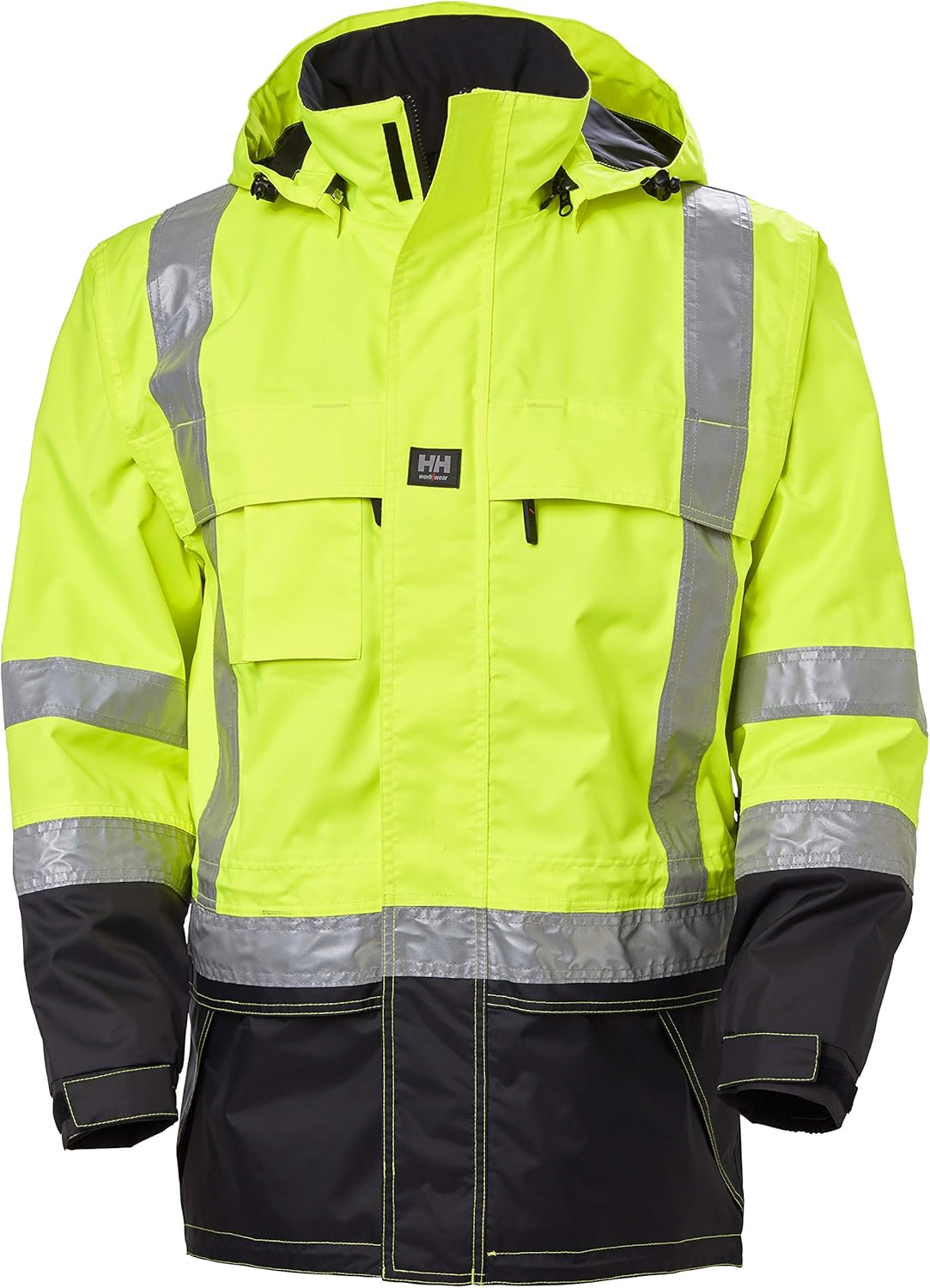 Helly-Hansen Potsdam мужская светоотражающая дождевик - водонепроницаемая и ветрозащитная куртка - светоотражающая куртка для безопасности Helly Hansen, Hi Vis 369 Yellow/Charcoal
Helly-Hansen Potsdam мужская светоотражающая дождевик - водонепроницаемая и ветрозащитная куртка - светоотражающая куртка для безопасности Helly Hansen, Hi Vis 369 Yellow/Charcoal