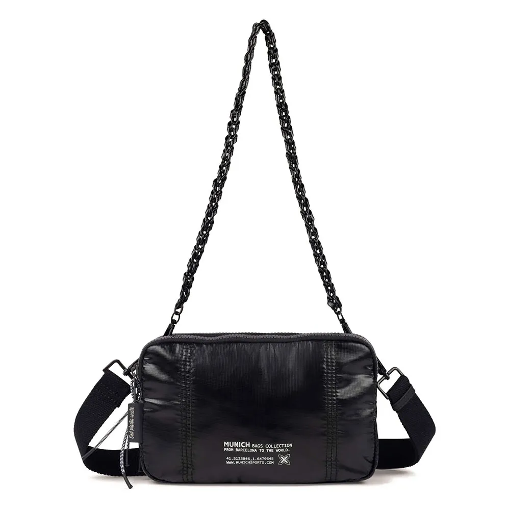 Сумка через плечо Munich Deep Recycled Double crossbody, черный
Сумка через плечо Munich Deep Recycled Double crossbody, черный