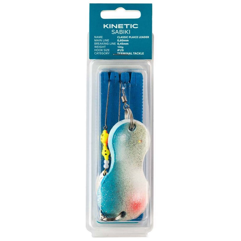 Оснастки Kinetic Sabiki Classic Plaice Leader 120g, прозрачный
Оснастки Kinetic Sabiki Classic Plaice Leader 120g, прозрачный