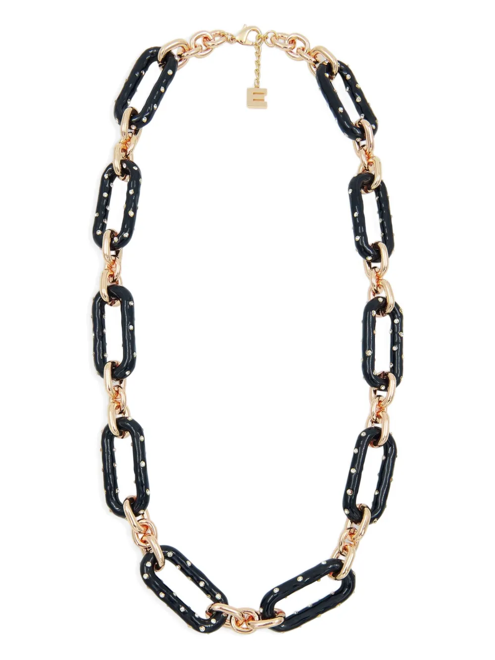 Цепочка-колье с эмалированными стразами Ipretzel Essentiel Antwerp, черный
Цепочка-колье с эмалированными стразами Ipretzel Essentiel Antwerp, черный