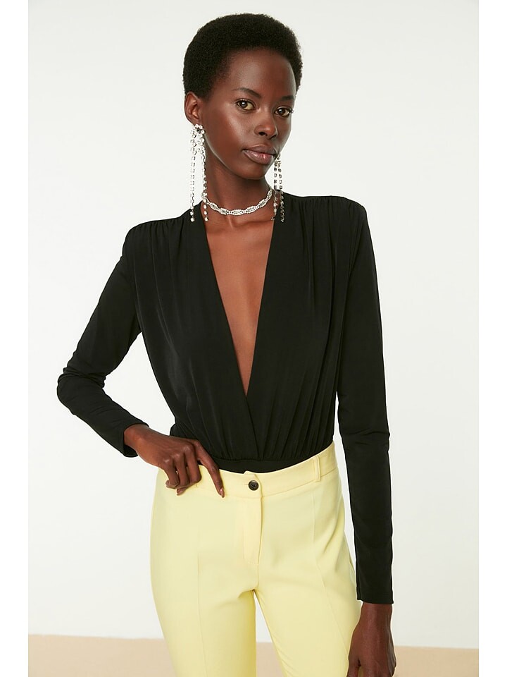 Боди trendyol Body, черный
Боди trendyol Body, черный