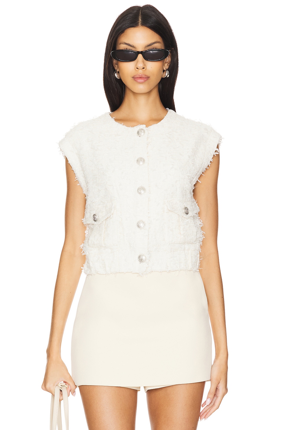 Жилет педрин Astr The Label, белый
Жилет педрин Astr The Label, белый