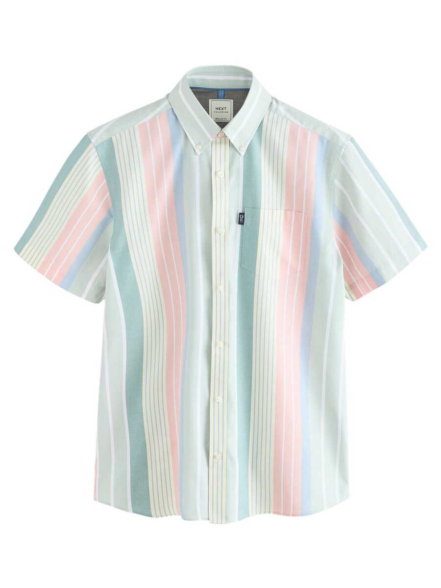 Рубашка на пуговицах классического кроя Next, разноцветный
Рубашка на пуговицах классического кроя Next, разноцветный