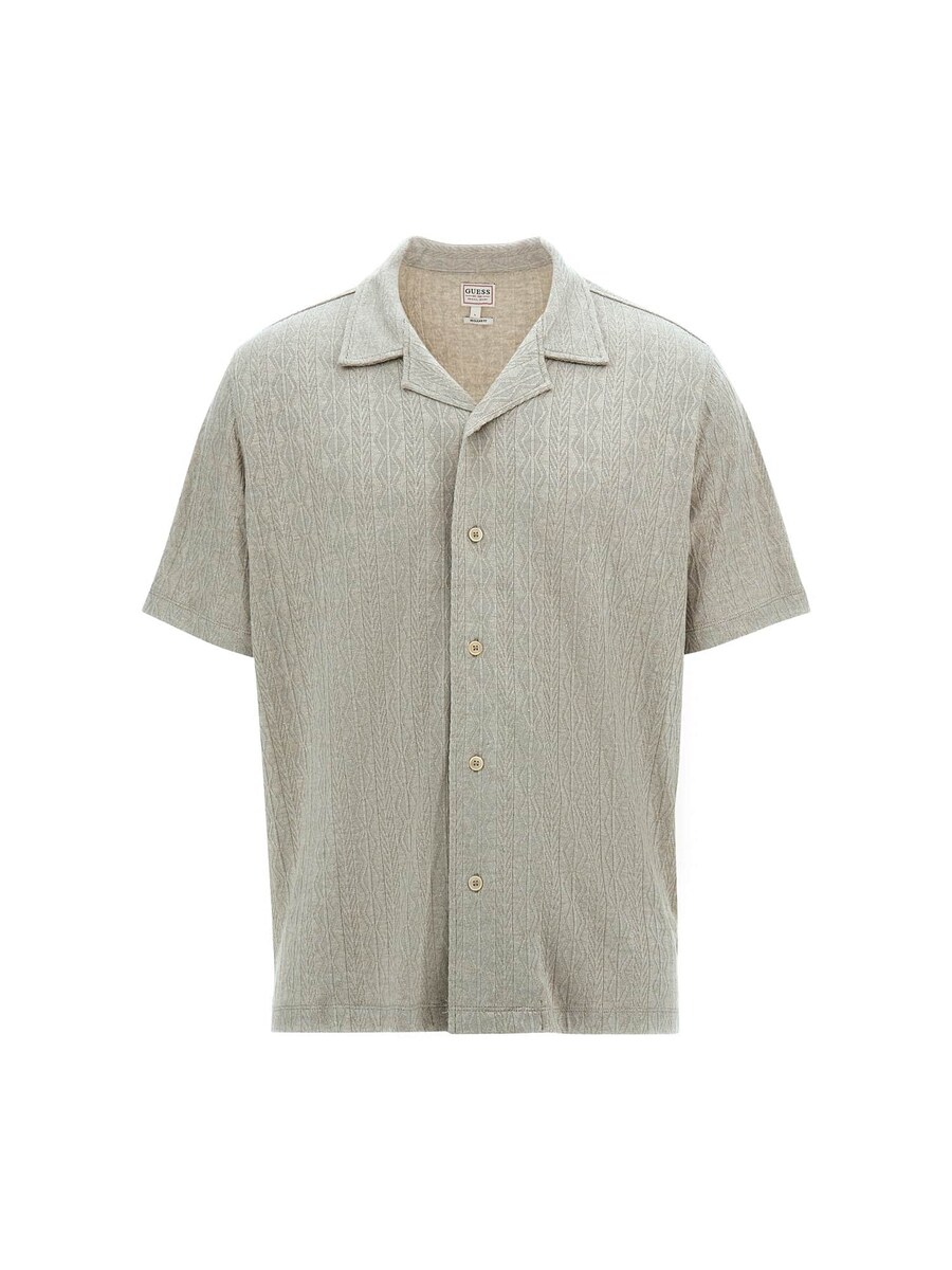 Рубашка на пуговицах классического кроя GUESS, цвет Kitt
Рубашка на пуговицах классического кроя GUESS, цвет Kitt