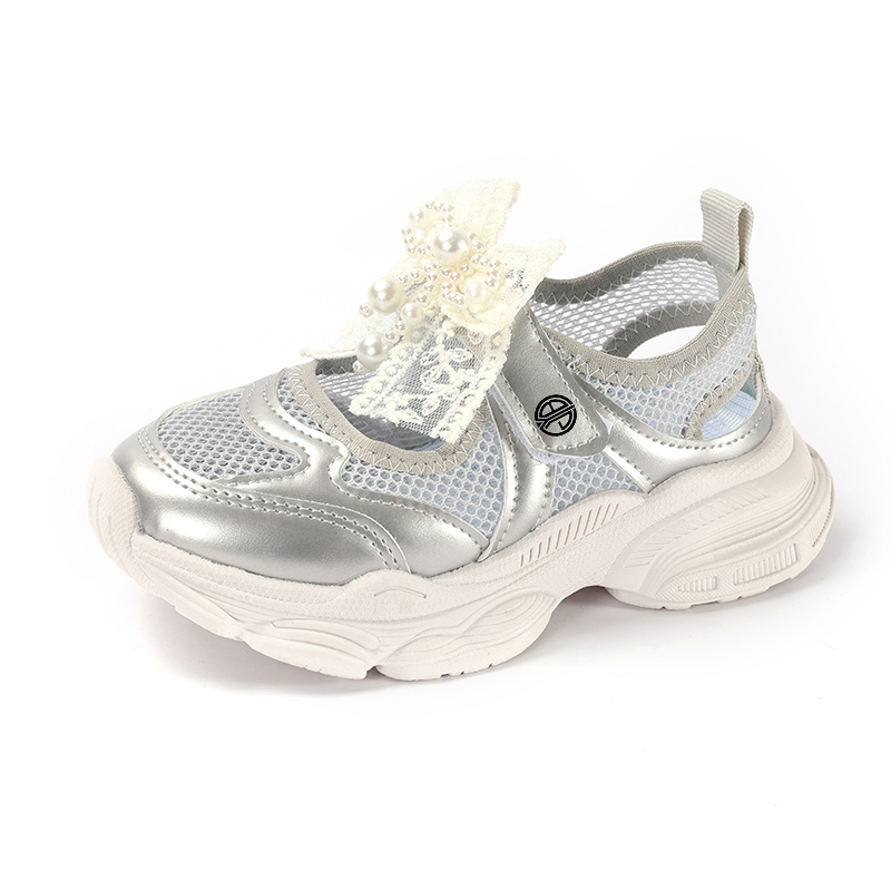 Детские сандалии с низким верхом, нескользящие, износостойкие, дышащие Yi Jiabao, серебряный
Детские сандалии с низким верхом, нескользящие, износостойкие, дышащие Yi Jiabao, серебряный