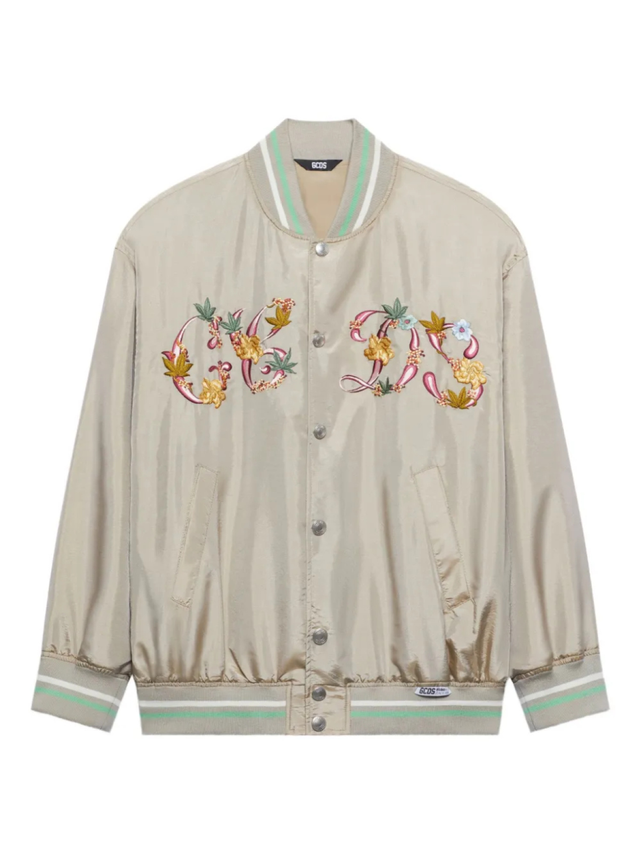 Куртка-бомбер GCDS с цветочной вышивкой, нейтральный
Куртка-бомбер GCDS с цветочной вышивкой, нейтральный