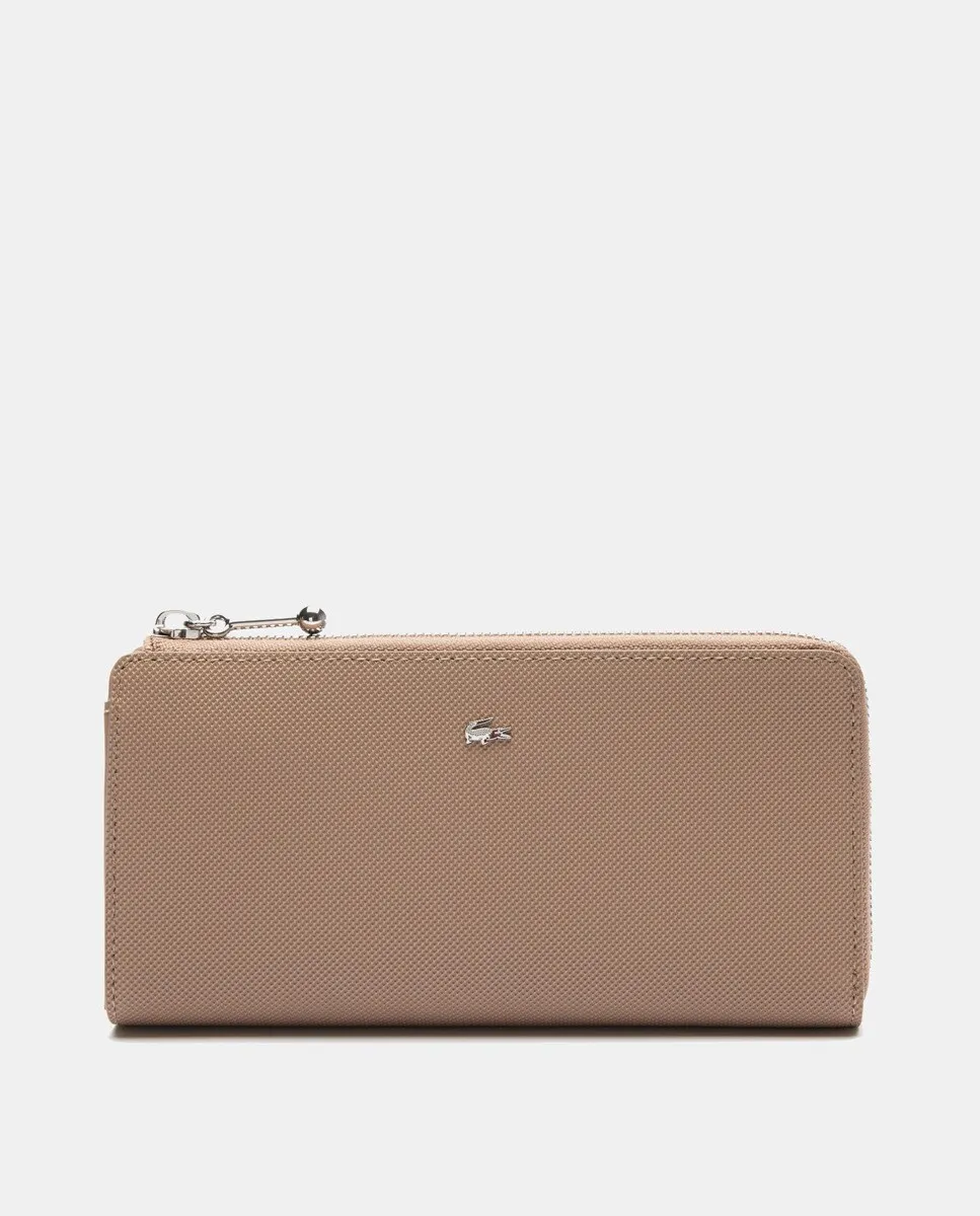 Женский кошелек однотонный Lacoste, бежевый
Женский кошелек однотонный Lacoste, бежевый