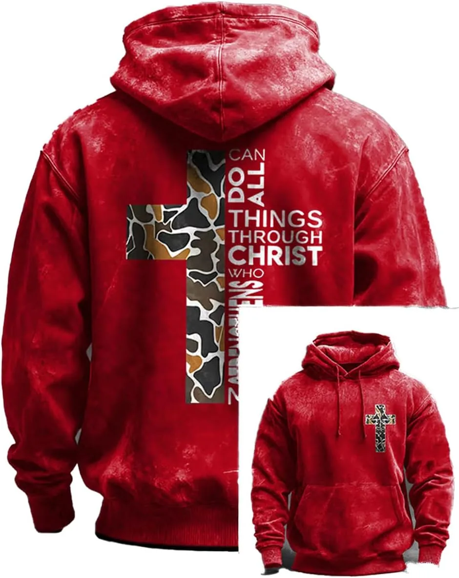 Мужская худи с надписью "I Can Do All Things Through Christ Who Strengthens Me" CIVIZIPET
Мужская худи с надписью "I Can Do All Things Through Christ Who Strengthens Me" CIVIZIPET