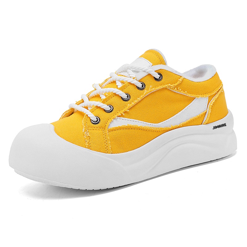 King Jinmai Антискользящие износостойкие низкие скейтерские кроссовки мужские бело-желтые, цвет White Yellow
King Jinmai Антискользящие износостойкие низкие скейтерские кроссовки мужские бело-желтые, цвет White Yellow