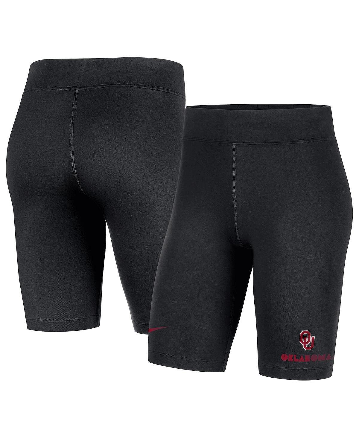 Черные женские велосипедки трехцветного кроя Oklahoma Earlys Essential Tri-Blend Nike, черный 
Черные женские велосипедки трехцветного кроя Oklahoma Earlys Essential Tri-Blend Nike, черный