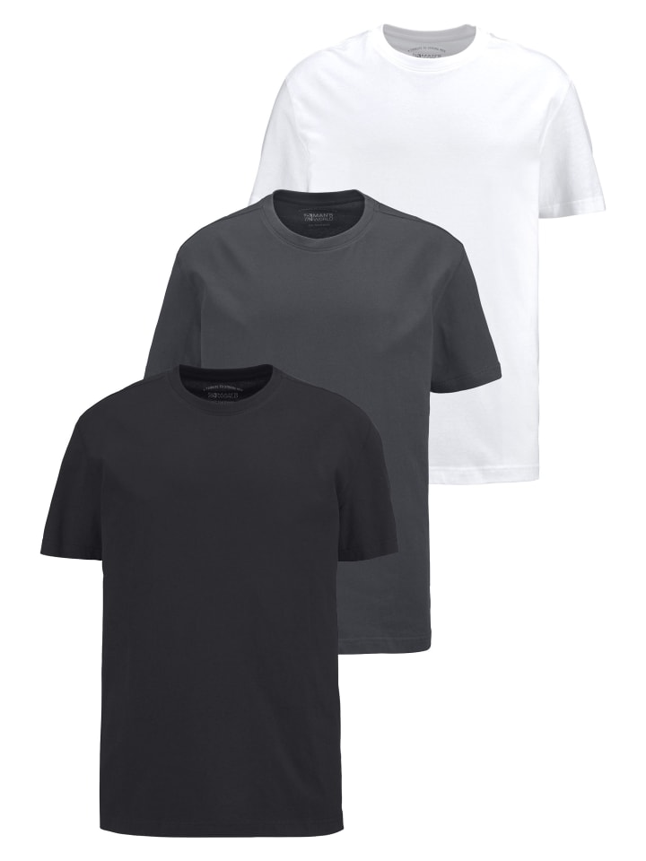 Футболка черного, антрацитового и белого цветов Man's World, Черный, Футболка черного, антрацитового и белого цветов Man's World
Футболка черного, антрацитового и белого цветов Man's World, Черный, Футболка черного, антрацитового и белого цветов Man's World