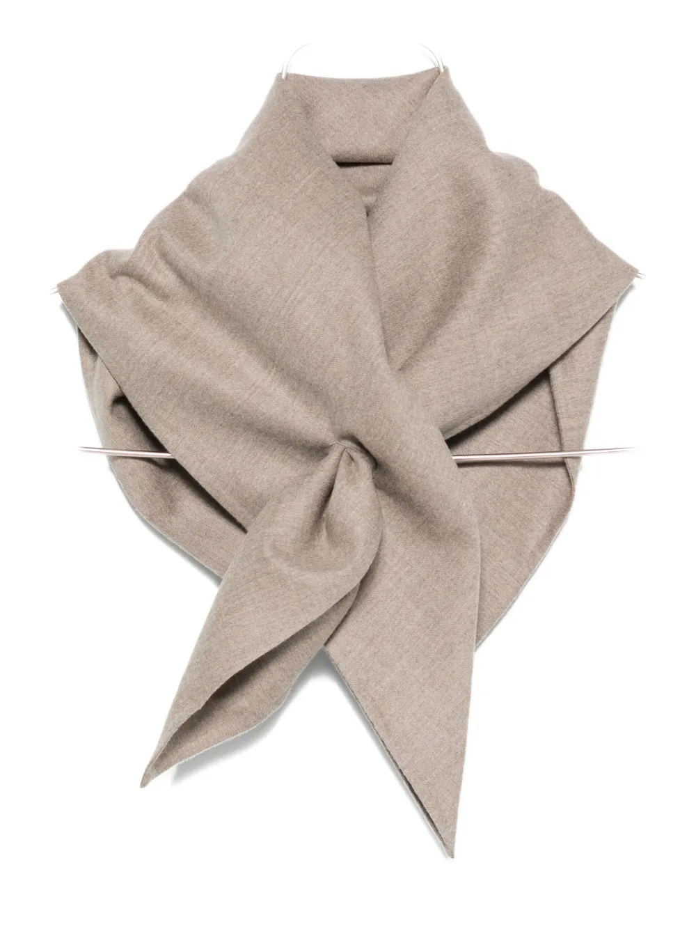 Шерстяной шарф Carven, нейтральный
Шерстяной шарф Carven, нейтральный