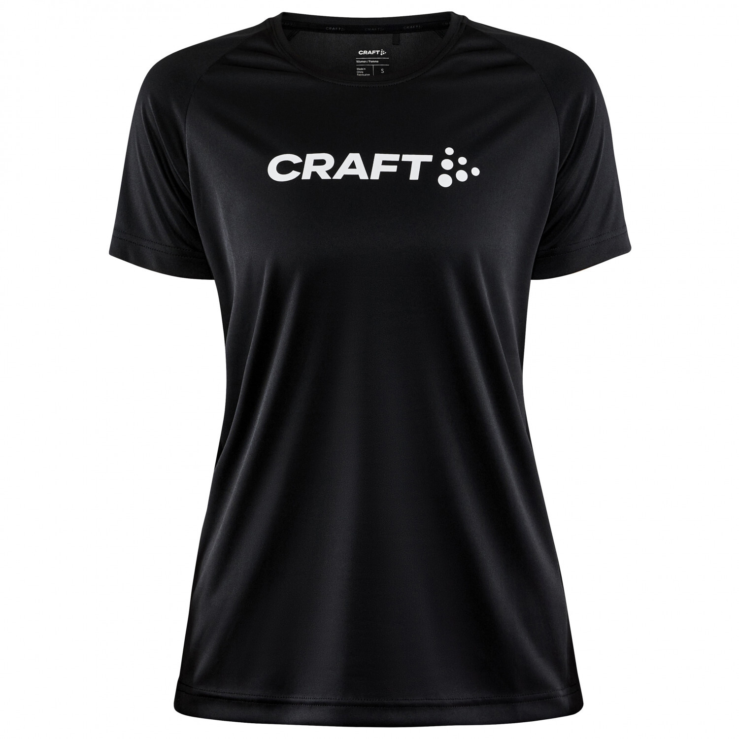 Функциональная рубашка Craft Women's Core Unify Logo Tee, черный 
Функциональная рубашка Craft Women's Core Unify Logo Tee, черный
