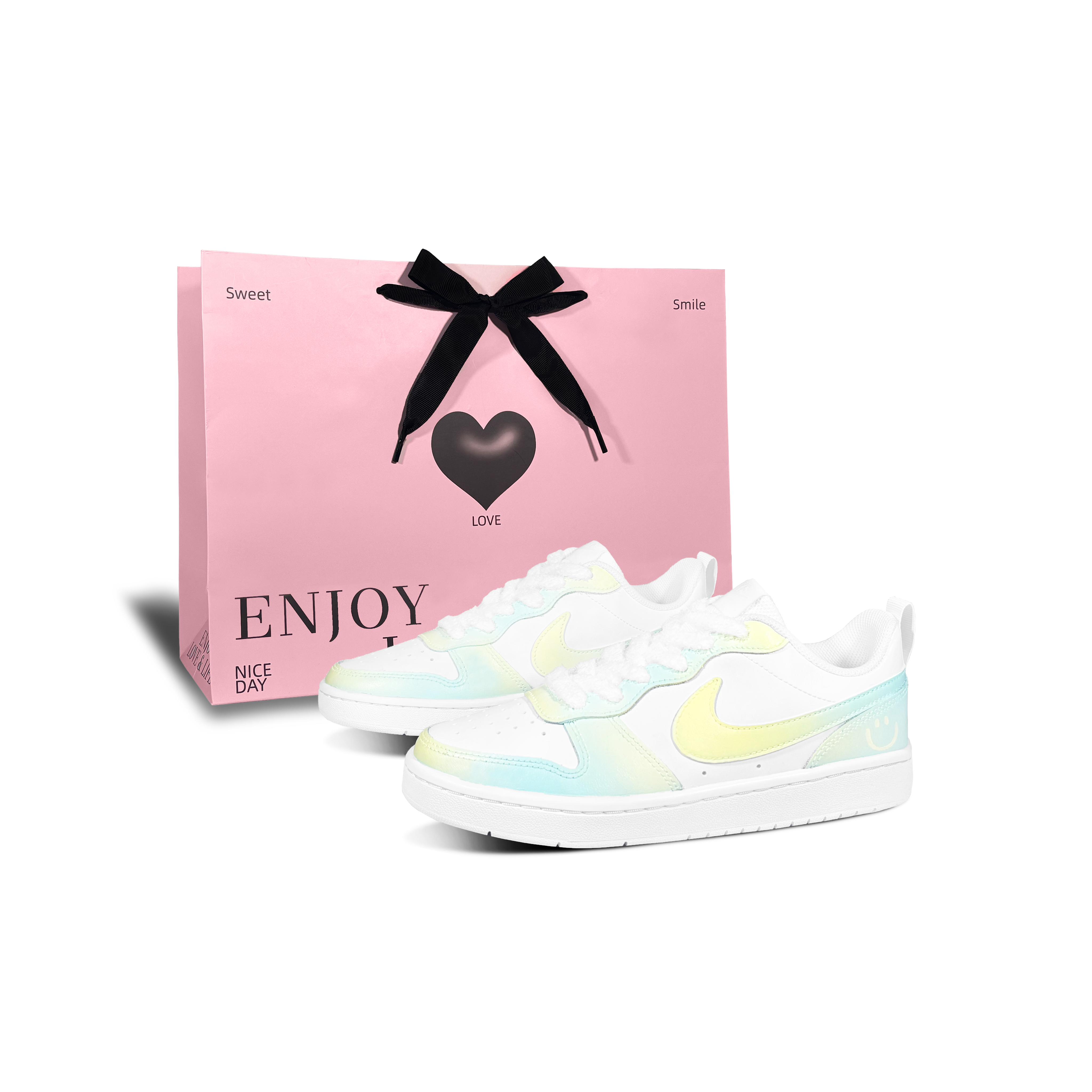 Nike Низкие детские кроссовки для скейтбординга Court Borough Active Smiley Face, желтые, синие, подростковые
Nike Низкие детские кроссовки для скейтбординга Court Borough Active Smiley Face, желтые, синие, подростковые