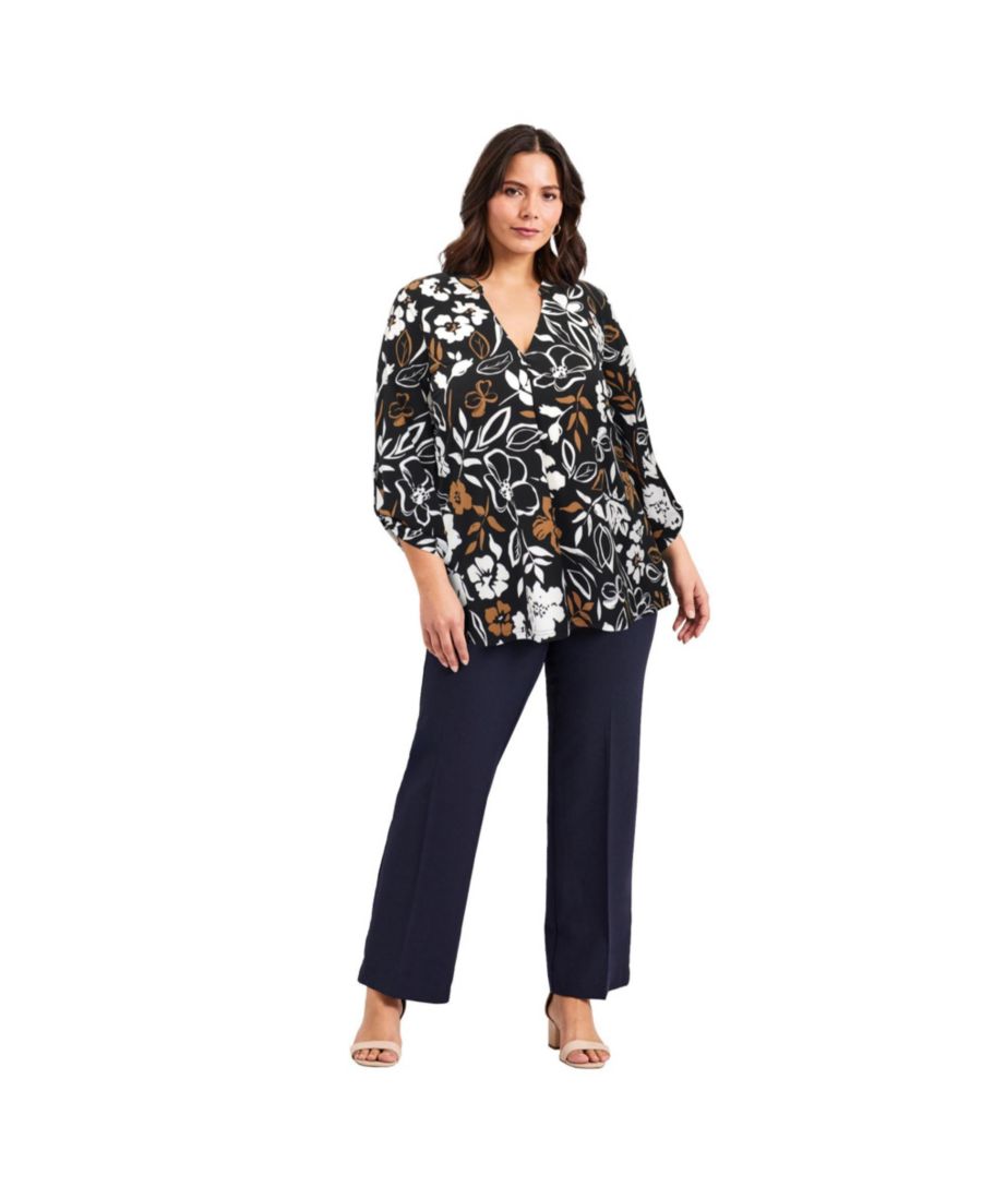 Женский топ больших размеров Audrey Ity AVENUE, Neutral floral
Женский топ больших размеров Audrey Ity AVENUE, Neutral floral