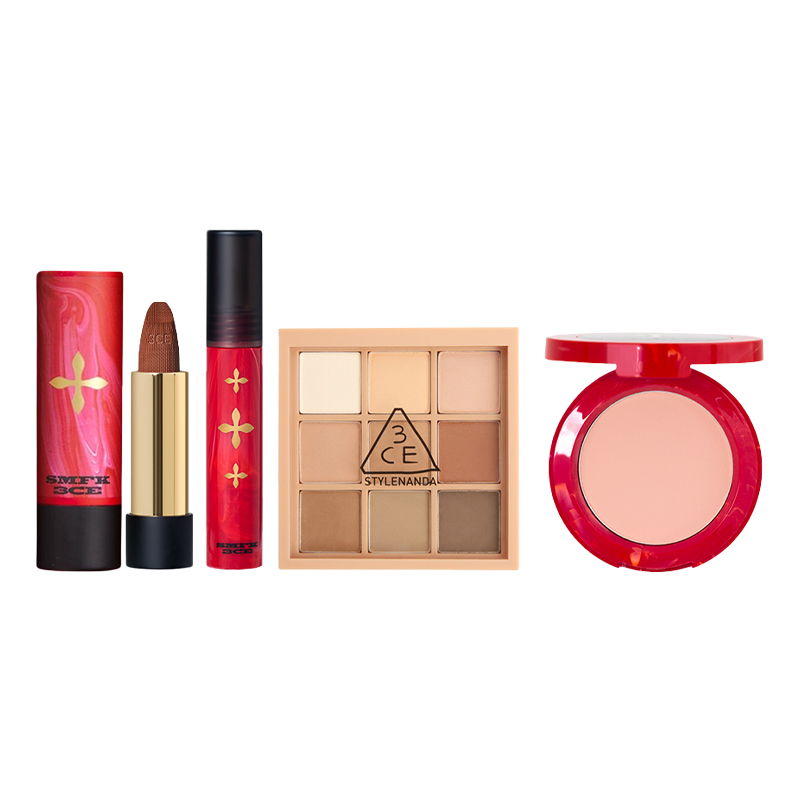 SMFK Xinxi Limited 9 Grid тени для век румяна бархатная помада набор макияжа легко растушевывается комплект для лица из 4 предметов 3CE
SMFK Xinxi Limited 9 Grid тени для век румяна бархатная помада набор макияжа легко растушевывается комплект для лица из 4 предметов 3CE