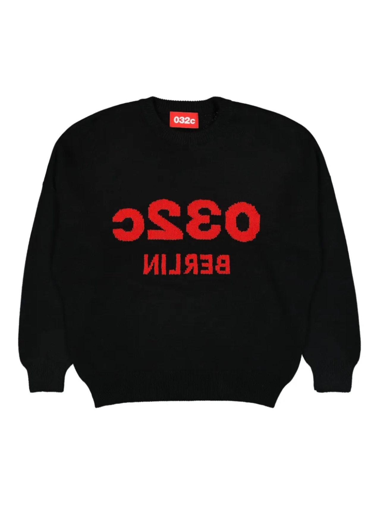 032c свитер Selfie, черный
032c свитер Selfie, черный