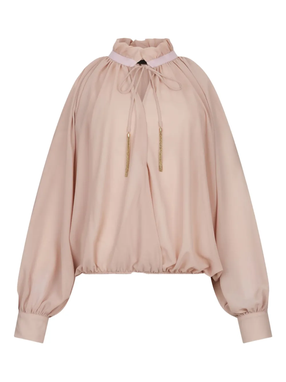 Блузка с высоким воротником LIU JO, розовый
Блузка с высоким воротником LIU JO, розовый