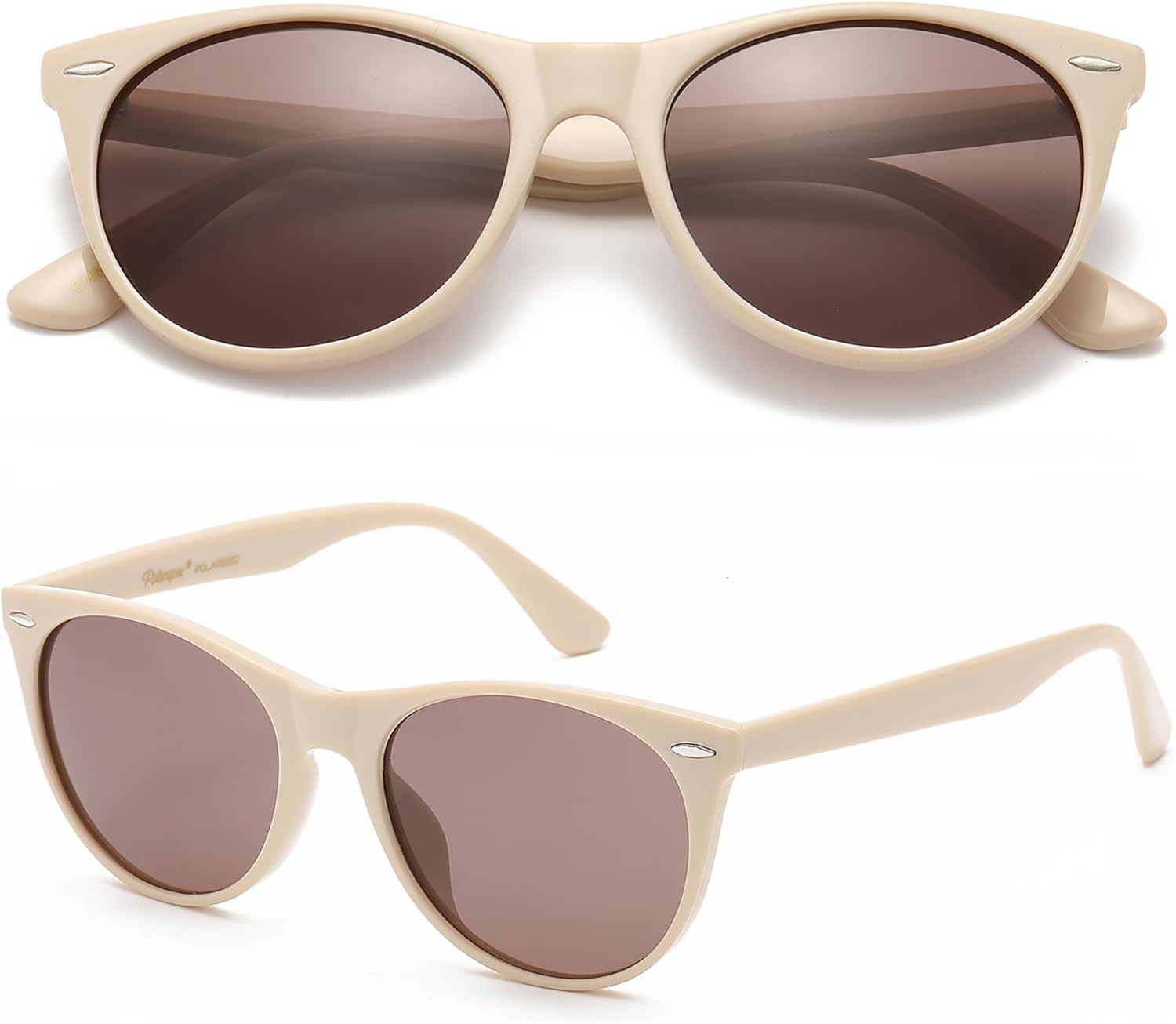 Поляризованные солнцезащитные очки PolarSpex для женщин, ретро-классические очки «кошачий глаз», защита от УФ-излучения, подходят для вождения и рыбалки, Ivory Beige | Polarized Ash Brown
Поляризованные солнцезащитные очки PolarSpex для женщин, ретро-классические очки «кошачий глаз», защита от УФ-излучения, подходят для вождения и рыбалки, Ivory Beige | Polarized Ash Brown