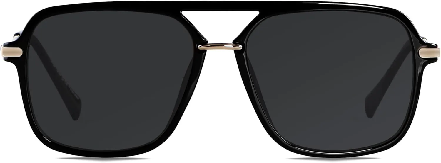 Солнцезащитные очки ANDWOOD в стиле ретро, квадратные, для женщин и мужчин, поляризованные, модные, в стиле авиатор 90-х, пилотные, Black | Polarized Black
Солнцезащитные очки ANDWOOD в стиле ретро, квадратные, для женщин и мужчин, поляризованные, модные, в стиле авиатор 90-х, пилотные, Black | Polarized Black