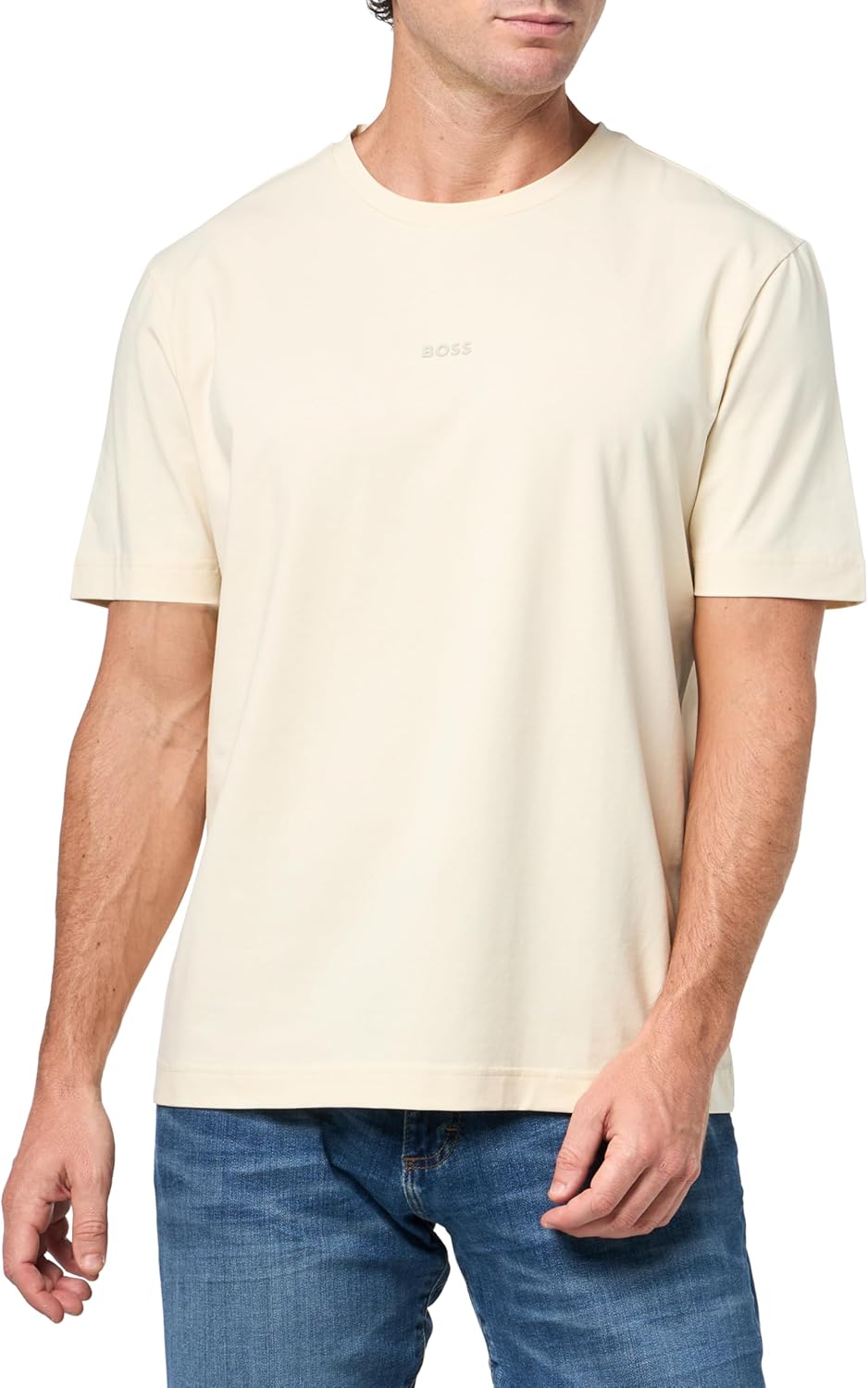 Мужская хлопковая футболка BOSS с логотипом на груди, стандартного кроя, Seed Pearl, Белый, Мужская хлопковая футболка BOSS с логотипом на груди, стандартного кроя, Seed Pearl
Мужская хлопковая футболка BOSS с логотипом на груди, стандартного кроя, Seed Pearl, Белый, Мужская хлопковая футболка BOSS с логотипом на груди, стандартного кроя, Seed Pearl