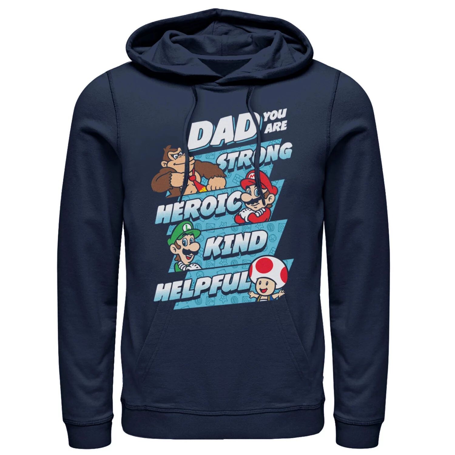 Мужская толстовка с капюшоном Nintendo Super Mario Dad You Are Licensed Character
Мужская толстовка с капюшоном Nintendo Super Mario Dad You Are Licensed Character