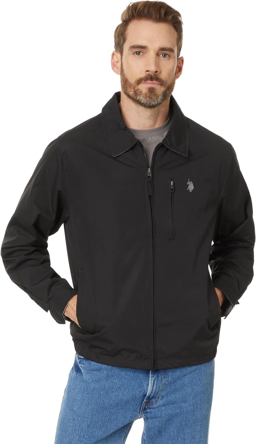 Куртка U.S. POLO ASSN. Micro Golf Jacket, черный
Куртка U.S. POLO ASSN. Micro Golf Jacket, черный
