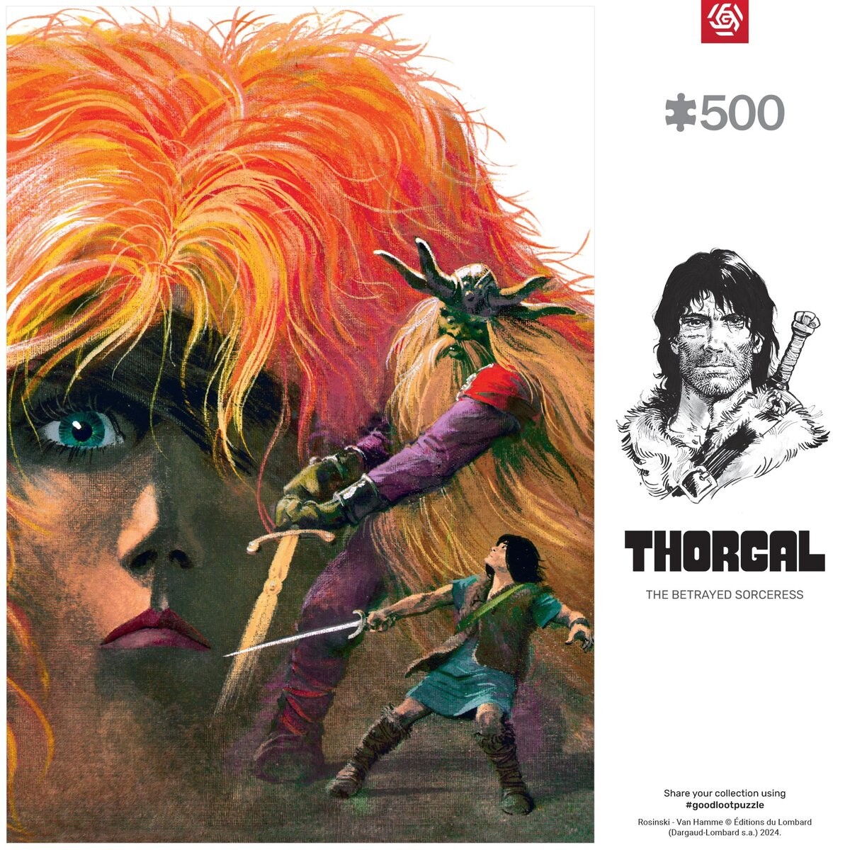 Пазл, Good Loot, Комикс-пазл, Торгал Преданная волшебница, 500 шт.
Пазл, Good Loot, Комикс-пазл, Торгал Преданная волшебница, 500 шт.